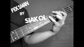 Siakol  Peksman Bass Cover wtab [upl. by Nuyh]