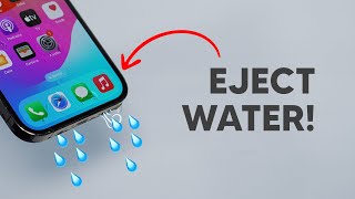 How to EJECT Water From your iPhone [upl. by Georgeanne]