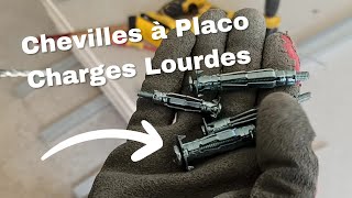 Les Chevilles Molly  Idéales Pour Fixer des Charges Lourdes dans du Placo [upl. by Anerahs89]