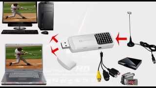 Best USB tuner for AnalogDVBTDVBC TV watching free TV on PC or notebook [upl. by Ahsie784]