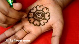 Simple Arabic Mehndi Design For Hands  Latest New Mehndi Design Easy Beautiful Henna [upl. by Koressa]