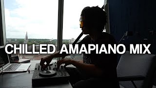 Chilled Amapiano Mix  Li’Yoshona Eningi amp more  Groningen Netherlands [upl. by Nade]