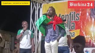 quot Un rondpoint un concert quot  Prestation avec Menfils balla le yaaba [upl. by Nemra698]