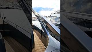 CANNES YACHTING FESTIVAL  PERSHING 7X Wyachts luxuryyachtingpol ferrettigroup ferrettiyachts [upl. by Enyr]