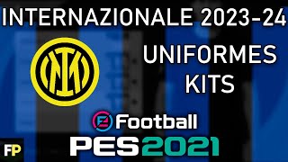 PES 2021  Uniformeskits Internazionale 2324 Xbox [upl. by Atnes]