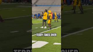 Teddy Bridgewater takes over at QB in Miami Northwestern high school spring game [upl. by Fasto]