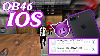 FF OB46 HACK IOS😱😈 FREE FiRE  IOS [upl. by Ttennaej191]