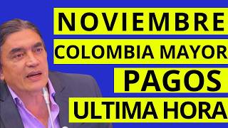 🔔📅 FECHAS DE PAGO CUANDO PAGAN COLOMBIA MAYOR EN NOVIEMBRE [upl. by Brenan]