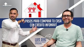 Pasos para COMPRAR CASA CON CRÉDITO INFONAVIT🏠 [upl. by Ariak]