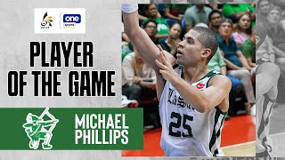 Mike Phillips DROPS 27 PTS 17 REB for DLSU vs UE 💥  UAAP SEASON 87 MENS BASKETBALL  HIGHLIGHTS [upl. by Ymaral]