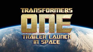 TRANSFORMERS ONE Trailer Launch in Space [upl. by Worth763]