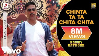 Chinta Ta Ta Chita Chita Lyric  Rowdy RathoreAkshayKareenaMika SinghSajid Wajid [upl. by Elik]