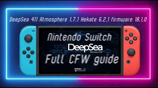 Nintendo Switch Jailbreak Atmosphere CFW 171 Hekate 621 Switch Firmware 1810 Custom Firmware [upl. by Launce327]