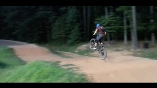 Jump and manual practice at the bmx track [upl. by Ahsenor426]