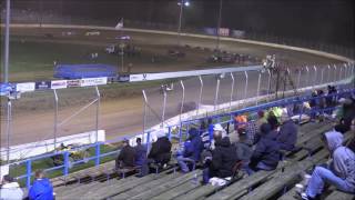 Super Late Model Feature from Florence Speedway April 8th 2017 [upl. by Kcirdled]