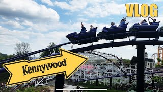 Riding the Incredible Phantoms Revenge Kennywood April 2024 Vlog [upl. by Eugenius]