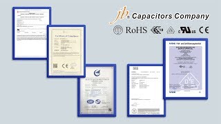 jb Capacitors Company VDE UL ISO CE Certifications [upl. by Angelico]