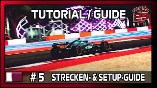 Strecken amp SetupGuide  5  Katar  120477  F1 24 Gameplay DE [upl. by Refinneg]