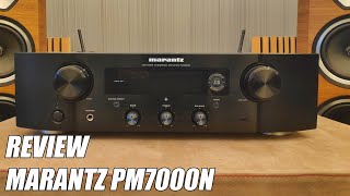 Review Marantz PM7000N ¿El Mejor Amplificador de Gama Media [upl. by Alurta]