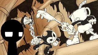 STICKMAN VS Bendy And The Ink Machine Animations Compilation 7  BATIM Animation [upl. by Rivera]