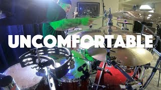 Uncomfortable by HALESTORM Drum Cover [upl. by Anrol]