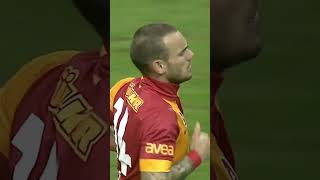 GALATASARAY Sneijder nostalji tarihi qooollgalatasaray sneijder [upl. by Notlem973]