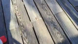 How to apply waterproof sealant paint to a deck 1 of 2 Easy 1 day job [upl. by Gnohp748]