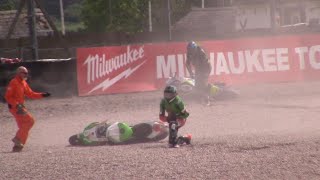 Big British Superstock 1000 Crash 2024 Donnigton Park  Round 3 [upl. by Donielle]