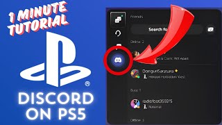 How To Add Discord to PS5 in 1 Minute  NEW UPDATED [upl. by Hubsher]