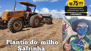 Plantio do milho safrinha NIDERA Ns 75 e Ns 71 [upl. by Ingamar]