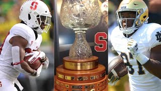 Notre Dame Stanford Preview with a special guest [upl. by Ahsilla]