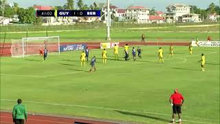 Dante Leverock bicycle kick goal vs Guyana 6722 [upl. by Eiroj]