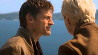 Game of Thrones 4x01 Brienne and Jaime Scene [upl. by Audrit408]