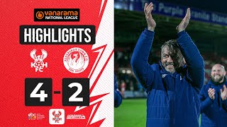 📺 HIGHLIGHTS  20 Jan 24  Harriers 42 Aldershot Town [upl. by Duquette]