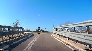 Driving from Battipaglia SA to Salerno  Pontecagnano  ITALY [upl. by Oad]