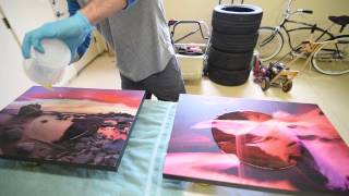 ArtResin  How to artresin your Artwork amp Photography epoxy resin clear coat [upl. by Taimi]