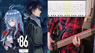 Regal Lily  Alchemilla  Bass Cover With Tab [upl. by Adnarim772]