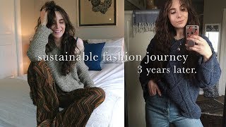 Quitting Fast Fashion  how I transitioned to a sustainable wardrobe without  amp why [upl. by Stuart]