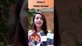 Stree 2 Movie Public Review Rajkummar Rao Shraddha Kapoor Stree 2 Movie Public Reaction [upl. by Atsylak]