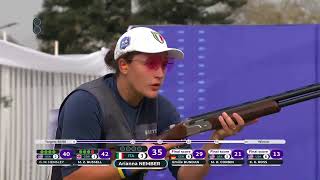 Highlights Skeet Women Junior Final Lima PER ISSF JUNIOR WORLD CHAMPIONSHIP ALL EVENTS [upl. by Wylen518]