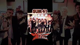 【BM93】 BABYMETAL ButcherBabies SUM41 HELLYEAH ズッ友写真 ♪Onedari Daisakusen  おねだり大作戦 [upl. by Yuria102]