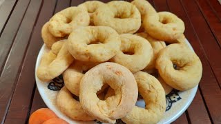 Biscoito de Cenoura Sem trigo Simples Fácil é Delicioso ❤ [upl. by Bratton664]