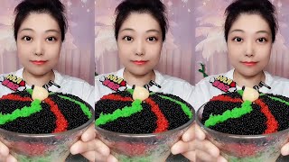 ASMR TOBIKO EGGS  FLYING FISH ROE  EXTREME EATING SOUNDS [upl. by Ecnahoy]