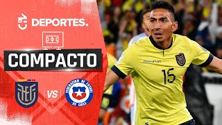 ECUADOR 1  0 CHILE 🏆 Clasificatorias Mundial 2026 ⚽️ GOLES Y RESUMEN [upl. by Montfort]