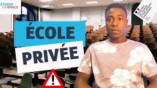 Ecole privée en France  Tout ce que tu dois savoir avant de postuler dans une école privée [upl. by Anidal]