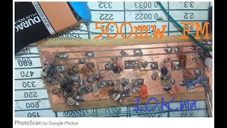 400mw Fm Transmitter 5 10km DIY 3 Transistor schematic diagram and test [upl. by Dranyer]