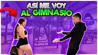 ME VISTO S3X1 PARA IR AL GYM así reacciona mi novio [upl. by Shepp966]