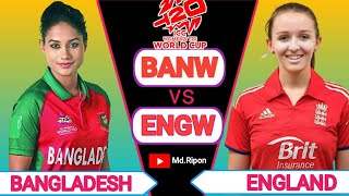 Bangladesh Women vs England WomenWomens T20 World Cup 2024 Live [upl. by Idaline]