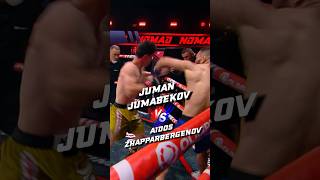 Juman Jumabekov VS Aidos Zhapparbergenov nomadfighting mma ufc boxing fighting sports бой [upl. by Eedebez46]