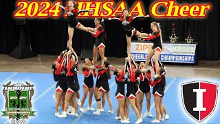 2024 HHSAA Cheer Comp  Iolani School 4K [upl. by Ahsed]